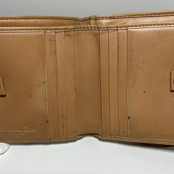 Christian Dior Trotter Saddle Canvas Leather Bifold Wallet - Picture 10 of 17